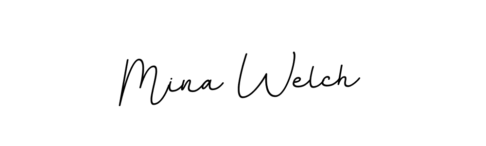 Check out images of Autograph of Mina Welch name. Actor Mina Welch Signature Style. BallpointsItalic-DORy9 is a professional sign style online. Mina Welch signature style 11 images and pictures png