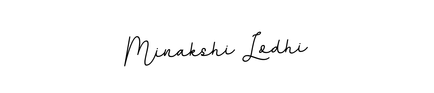 Use a signature maker to create a handwritten signature online. With this signature software, you can design (BallpointsItalic-DORy9) your own signature for name Minakshi Lodhi. Minakshi Lodhi signature style 11 images and pictures png