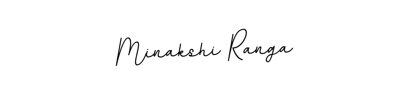 Use a signature maker to create a handwritten signature online. With this signature software, you can design (BallpointsItalic-DORy9) your own signature for name Minakshi Ranga. Minakshi Ranga signature style 11 images and pictures png