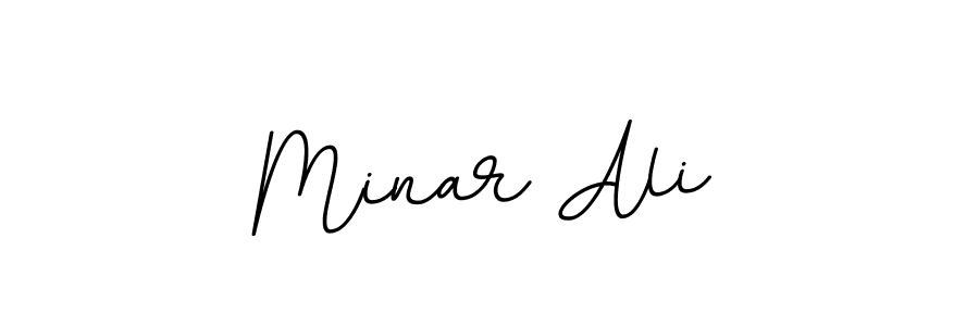 Make a beautiful signature design for name Minar Ali. With this signature (BallpointsItalic-DORy9) style, you can create a handwritten signature for free. Minar Ali signature style 11 images and pictures png