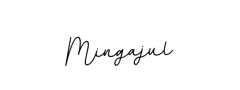 if you are searching for the best signature style for your name Mingajul. so please give up your signature search. here we have designed multiple signature styles  using BallpointsItalic-DORy9. Mingajul signature style 11 images and pictures png