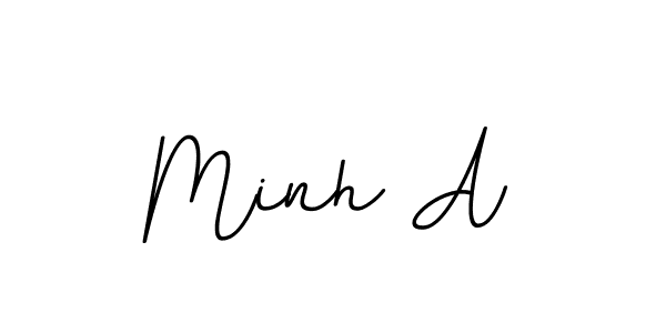 Make a beautiful signature design for name Minh A. Use this online signature maker to create a handwritten signature for free. Minh A signature style 11 images and pictures png