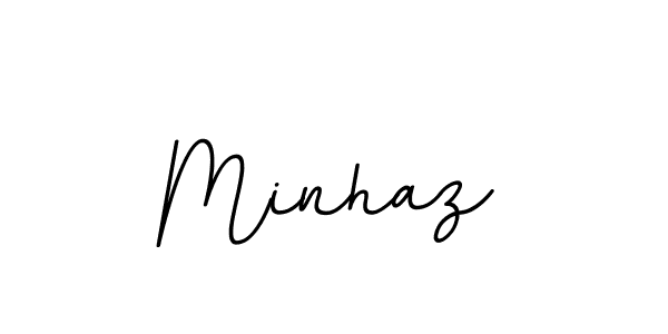 Design your own signature with our free online signature maker. With this signature software, you can create a handwritten (BallpointsItalic-DORy9) signature for name Minhaz. Minhaz signature style 11 images and pictures png