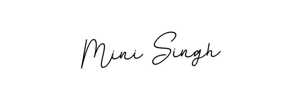 How to make Mini Singh signature? BallpointsItalic-DORy9 is a professional autograph style. Create handwritten signature for Mini Singh name. Mini Singh signature style 11 images and pictures png