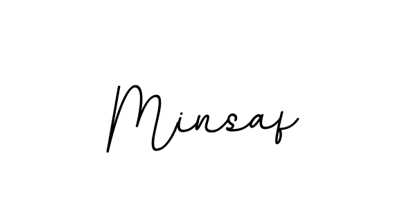 Minsaf stylish signature style. Best Handwritten Sign (BallpointsItalic-DORy9) for my name. Handwritten Signature Collection Ideas for my name Minsaf. Minsaf signature style 11 images and pictures png