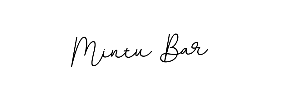 It looks lik you need a new signature style for name Mintu Bar. Design unique handwritten (BallpointsItalic-DORy9) signature with our free signature maker in just a few clicks. Mintu Bar signature style 11 images and pictures png