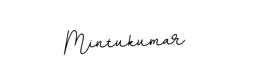 Create a beautiful signature design for name Mintukumar. With this signature (BallpointsItalic-DORy9) fonts, you can make a handwritten signature for free. Mintukumar signature style 11 images and pictures png