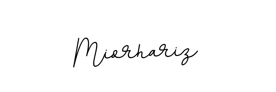 Make a beautiful signature design for name Miorhariz. With this signature (BallpointsItalic-DORy9) style, you can create a handwritten signature for free. Miorhariz signature style 11 images and pictures png