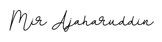 Transform the name Mir Ajaharuddin into a signature masterpiece using BallpointsItalic-DORy9 font. Ideal for photographers, artists, and creators looking for watermarks. Mir Ajaharuddin signature style 11 images and pictures png
