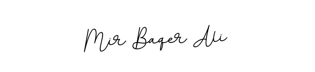 Create a beautiful signature design for name Mir Baqer Ali. With this signature (BallpointsItalic-DORy9) fonts, you can make a handwritten signature for free. Mir Baqer Ali signature style 11 images and pictures png