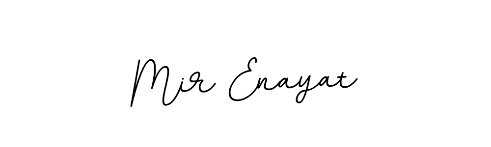 Make a beautiful signature design for name Mir Enayat. With this signature (BallpointsItalic-DORy9) style, you can create a handwritten signature for free. Mir Enayat signature style 11 images and pictures png