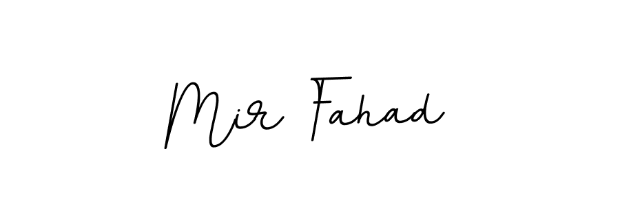 Use a signature maker to create a handwritten signature online. With this signature software, you can design (BallpointsItalic-DORy9) your own signature for name Mir Fahad. Mir Fahad signature style 11 images and pictures png