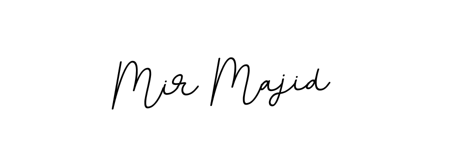 Design your own signature with our free online signature maker. With this signature software, you can create a handwritten (BallpointsItalic-DORy9) signature for name Mir Majid. Mir Majid signature style 11 images and pictures png