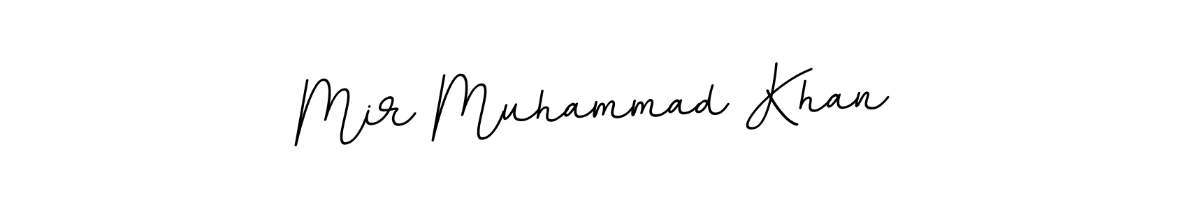 Make a beautiful signature design for name Mir Muhammad Khan. With this signature (BallpointsItalic-DORy9) style, you can create a handwritten signature for free. Mir Muhammad Khan signature style 11 images and pictures png