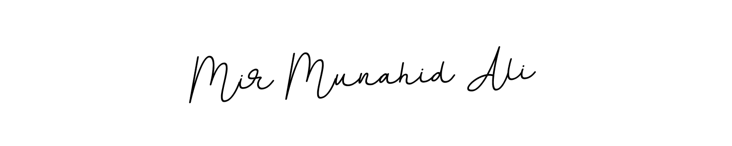 BallpointsItalic-DORy9 is a professional signature style that is perfect for those who want to add a touch of class to their signature. It is also a great choice for those who want to make their signature more unique. Get Mir Munahid Ali name to fancy signature for free. Mir Munahid Ali signature style 11 images and pictures png