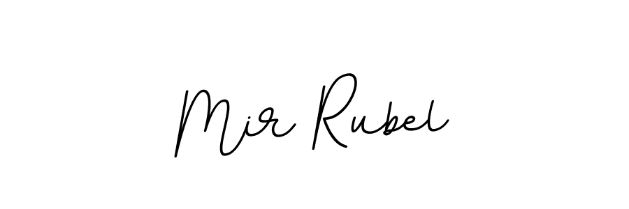Use a signature maker to create a handwritten signature online. With this signature software, you can design (BallpointsItalic-DORy9) your own signature for name Mir Rubel. Mir Rubel signature style 11 images and pictures png