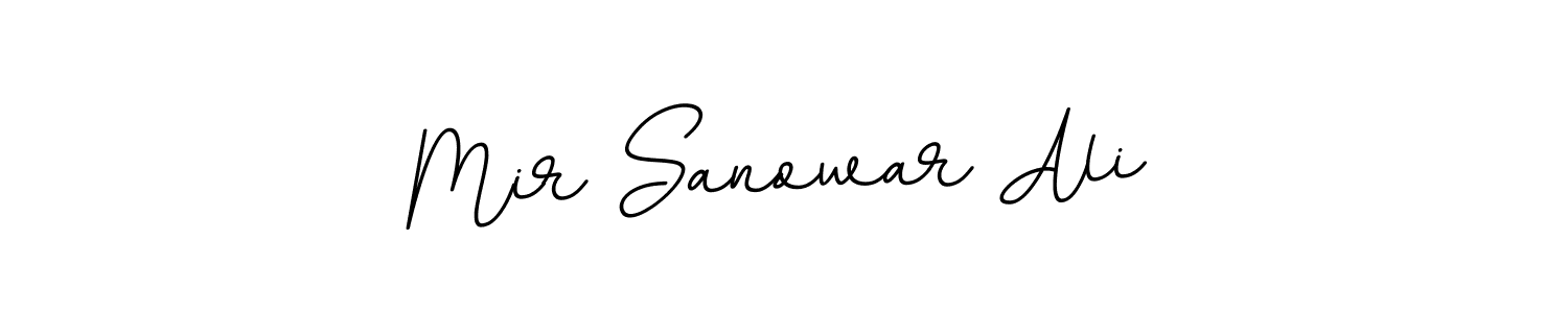 It looks lik you need a new signature style for name Mir Sanowar Ali. Design unique handwritten (BallpointsItalic-DORy9) signature with our free signature maker in just a few clicks. Mir Sanowar Ali signature style 11 images and pictures png