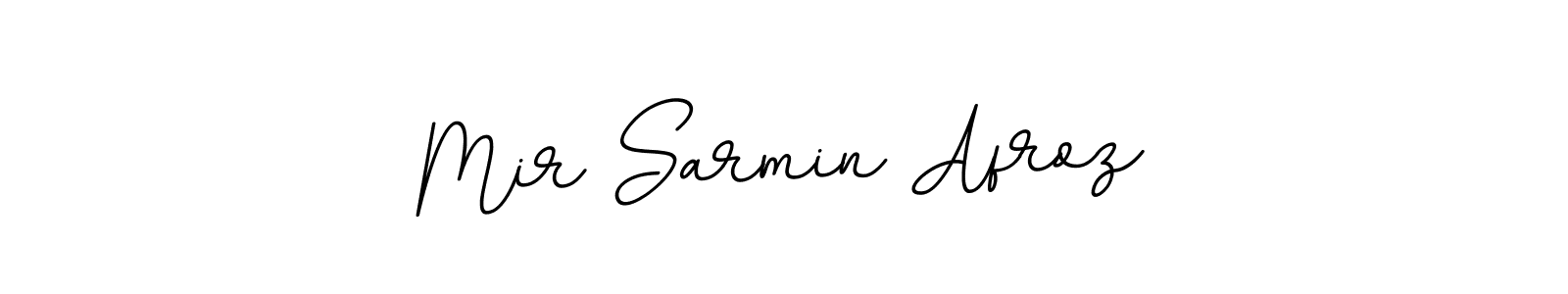 It looks lik you need a new signature style for name Mir Sarmin Afroz. Design unique handwritten (BallpointsItalic-DORy9) signature with our free signature maker in just a few clicks. Mir Sarmin Afroz signature style 11 images and pictures png