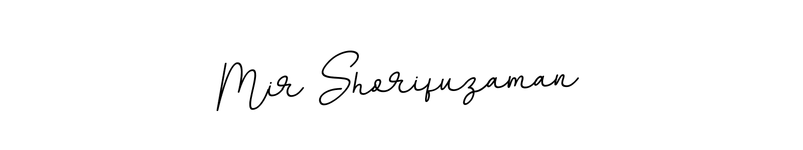 Make a beautiful signature design for name Mir Shorifuzaman. With this signature (BallpointsItalic-DORy9) style, you can create a handwritten signature for free. Mir Shorifuzaman signature style 11 images and pictures png