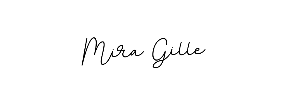 Design your own signature with our free online signature maker. With this signature software, you can create a handwritten (BallpointsItalic-DORy9) signature for name Mira Gille. Mira Gille signature style 11 images and pictures png