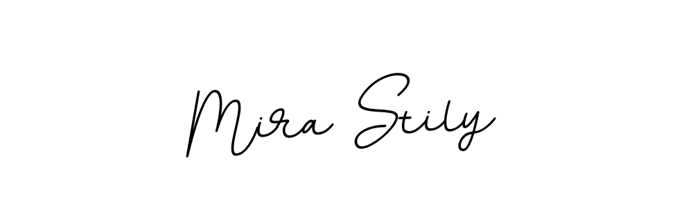 Mira Stily stylish signature style. Best Handwritten Sign (BallpointsItalic-DORy9) for my name. Handwritten Signature Collection Ideas for my name Mira Stily. Mira Stily signature style 11 images and pictures png