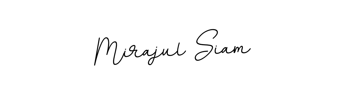 The best way (BallpointsItalic-DORy9) to make a short signature is to pick only two or three words in your name. The name Mirajul Siam include a total of six letters. For converting this name. Mirajul Siam signature style 11 images and pictures png