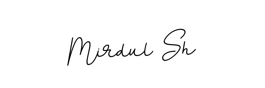 BallpointsItalic-DORy9 is a professional signature style that is perfect for those who want to add a touch of class to their signature. It is also a great choice for those who want to make their signature more unique. Get Mirdul Sh name to fancy signature for free. Mirdul Sh signature style 11 images and pictures png