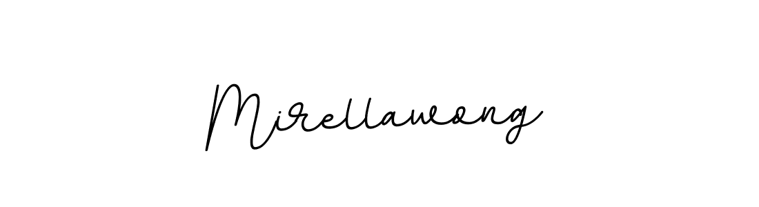 Design your own signature with our free online signature maker. With this signature software, you can create a handwritten (BallpointsItalic-DORy9) signature for name Mirellawong. Mirellawong signature style 11 images and pictures png