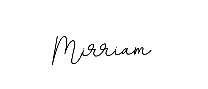 You should practise on your own different ways (BallpointsItalic-DORy9) to write your name (Mirriam) in signature. don't let someone else do it for you. Mirriam signature style 11 images and pictures png