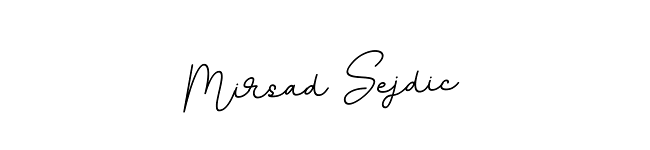 Use a signature maker to create a handwritten signature online. With this signature software, you can design (BallpointsItalic-DORy9) your own signature for name Mirsad Sejdic. Mirsad Sejdic signature style 11 images and pictures png