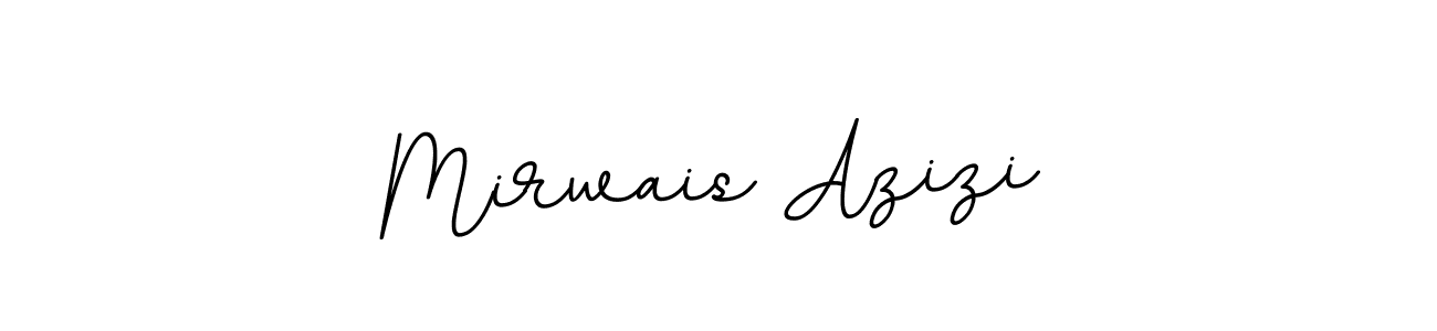 You should practise on your own different ways (BallpointsItalic-DORy9) to write your name (Mirwais Azizi) in signature. don't let someone else do it for you. Mirwais Azizi signature style 11 images and pictures png