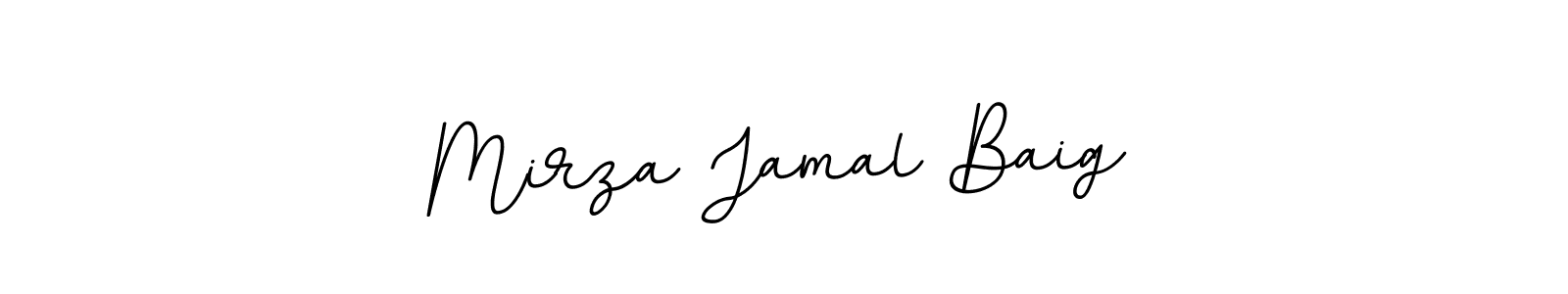 The best way (BallpointsItalic-DORy9) to make a short signature is to pick only two or three words in your name. The name Mirza Jamal Baig include a total of six letters. For converting this name. Mirza Jamal Baig signature style 11 images and pictures png