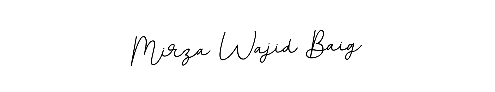 BallpointsItalic-DORy9 is a professional signature style that is perfect for those who want to add a touch of class to their signature. It is also a great choice for those who want to make their signature more unique. Get Mirza Wajid Baig name to fancy signature for free. Mirza Wajid Baig signature style 11 images and pictures png