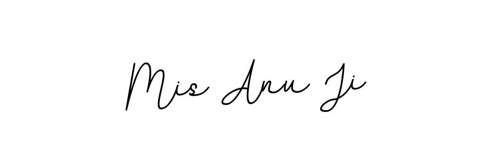 Mis Anu Ji stylish signature style. Best Handwritten Sign (BallpointsItalic-DORy9) for my name. Handwritten Signature Collection Ideas for my name Mis Anu Ji. Mis Anu Ji signature style 11 images and pictures png