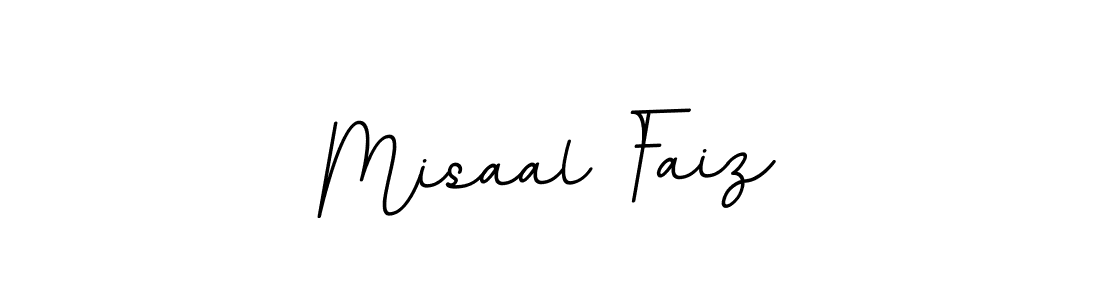 Use a signature maker to create a handwritten signature online. With this signature software, you can design (BallpointsItalic-DORy9) your own signature for name Misaal Faiz. Misaal Faiz signature style 11 images and pictures png