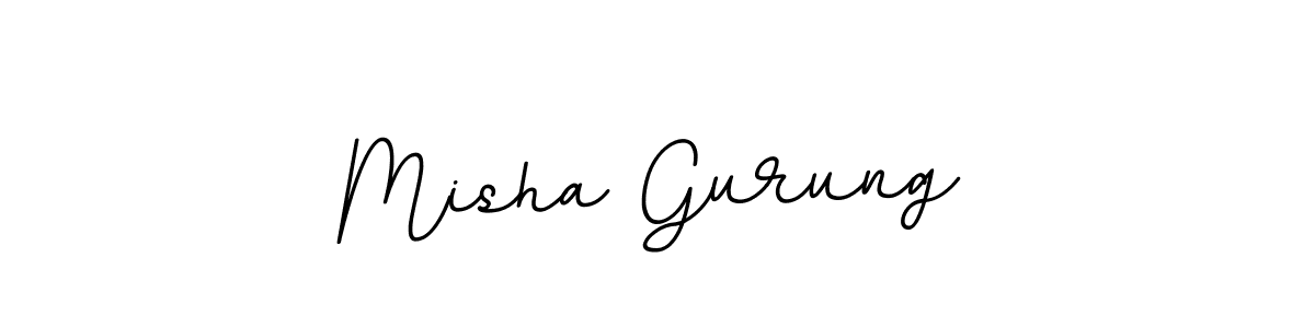 The best way (BallpointsItalic-DORy9) to make a short signature is to pick only two or three words in your name. The name Misha Gurung include a total of six letters. For converting this name. Misha Gurung signature style 11 images and pictures png