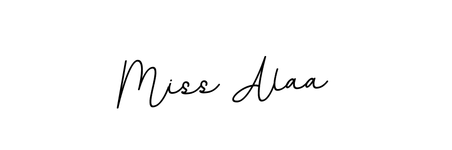 Create a beautiful signature design for name Miss Alaa. With this signature (BallpointsItalic-DORy9) fonts, you can make a handwritten signature for free. Miss Alaa signature style 11 images and pictures png