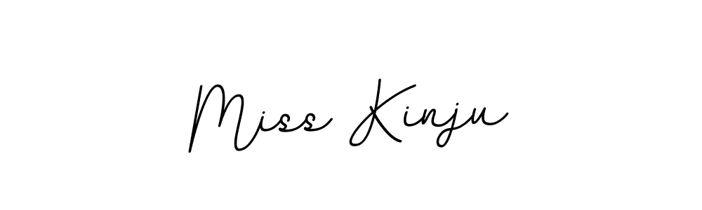 Use a signature maker to create a handwritten signature online. With this signature software, you can design (BallpointsItalic-DORy9) your own signature for name Miss Kinju. Miss Kinju signature style 11 images and pictures png