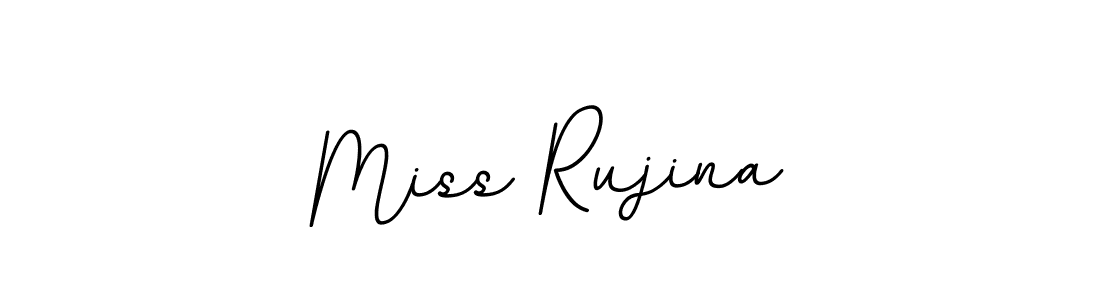 Similarly BallpointsItalic-DORy9 is the best handwritten signature design. Signature creator online .You can use it as an online autograph creator for name Miss Rujina. Miss Rujina signature style 11 images and pictures png