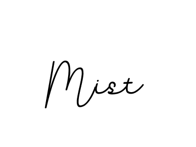 Make a beautiful signature design for name Mist. With this signature (BallpointsItalic-DORy9) style, you can create a handwritten signature for free. Mist signature style 11 images and pictures png