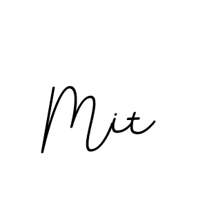 Design your own signature with our free online signature maker. With this signature software, you can create a handwritten (BallpointsItalic-DORy9) signature for name Mit. Mit signature style 11 images and pictures png