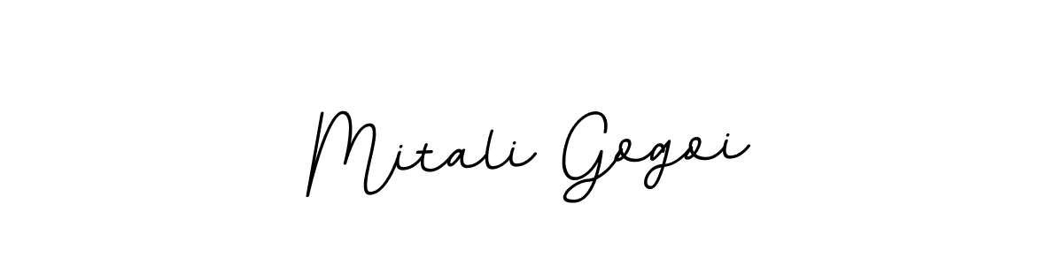 The best way (BallpointsItalic-DORy9) to make a short signature is to pick only two or three words in your name. The name Mitali Gogoi include a total of six letters. For converting this name. Mitali Gogoi signature style 11 images and pictures png