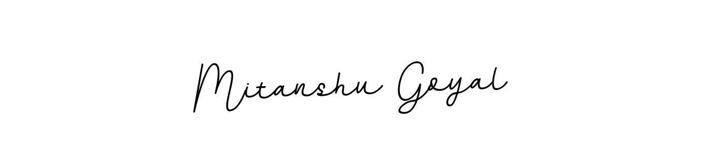 How to make Mitanshu Goyal signature? BallpointsItalic-DORy9 is a professional autograph style. Create handwritten signature for Mitanshu Goyal name. Mitanshu Goyal signature style 11 images and pictures png