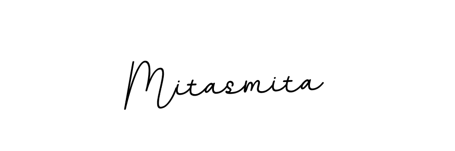 Mitasmita stylish signature style. Best Handwritten Sign (BallpointsItalic-DORy9) for my name. Handwritten Signature Collection Ideas for my name Mitasmita. Mitasmita signature style 11 images and pictures png