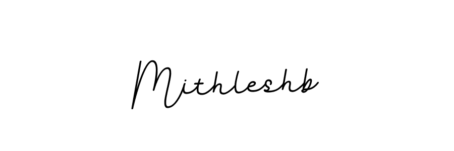 Mithleshb stylish signature style. Best Handwritten Sign (BallpointsItalic-DORy9) for my name. Handwritten Signature Collection Ideas for my name Mithleshb. Mithleshb signature style 11 images and pictures png