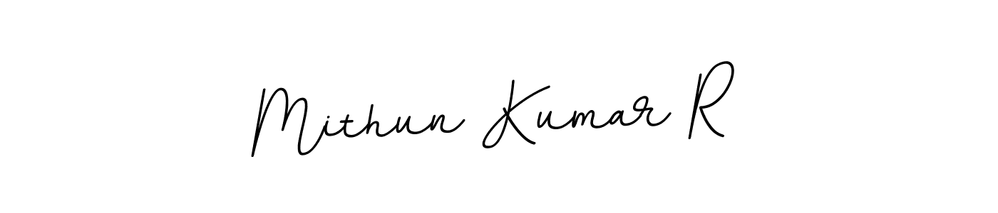 Also You can easily find your signature by using the search form. We will create Mithun Kumar R name handwritten signature images for you free of cost using BallpointsItalic-DORy9 sign style. Mithun Kumar R signature style 11 images and pictures png