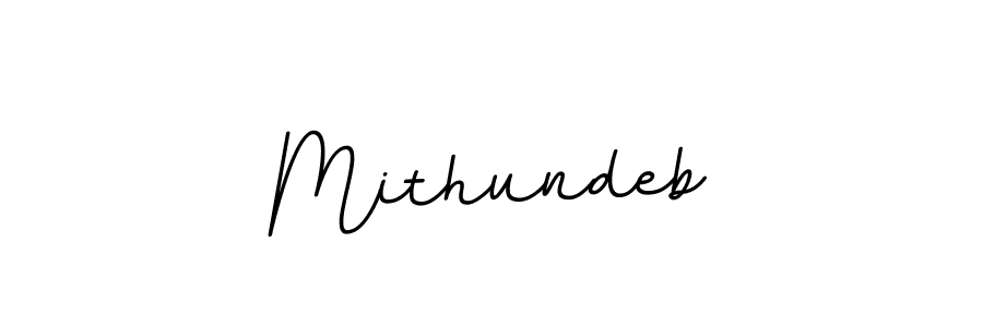 How to make Mithundeb name signature. Use BallpointsItalic-DORy9 style for creating short signs online. This is the latest handwritten sign. Mithundeb signature style 11 images and pictures png
