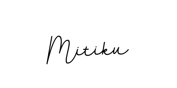 Make a beautiful signature design for name Mitiku. With this signature (BallpointsItalic-DORy9) style, you can create a handwritten signature for free. Mitiku signature style 11 images and pictures png