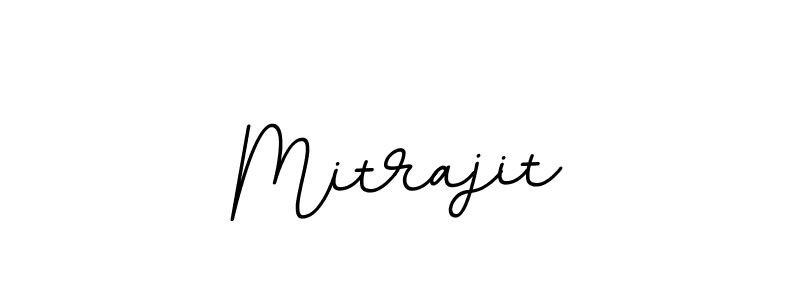 Design your own signature with our free online signature maker. With this signature software, you can create a handwritten (BallpointsItalic-DORy9) signature for name Mitrajit. Mitrajit signature style 11 images and pictures png