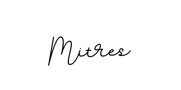 The best way (BallpointsItalic-DORy9) to make a short signature is to pick only two or three words in your name. The name Mitres include a total of six letters. For converting this name. Mitres signature style 11 images and pictures png